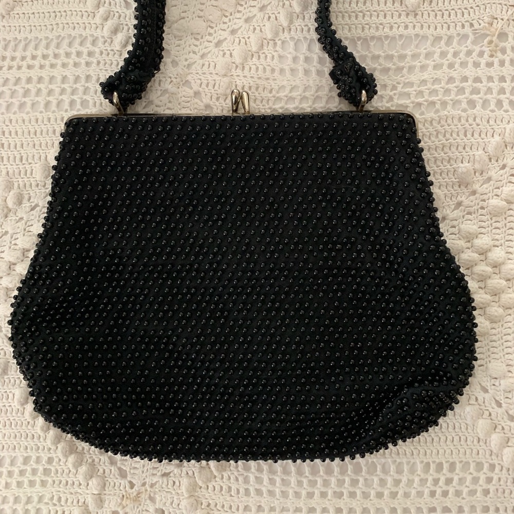 Lunared Vintage Beaded Bag